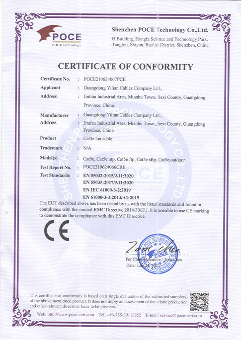 Certificates