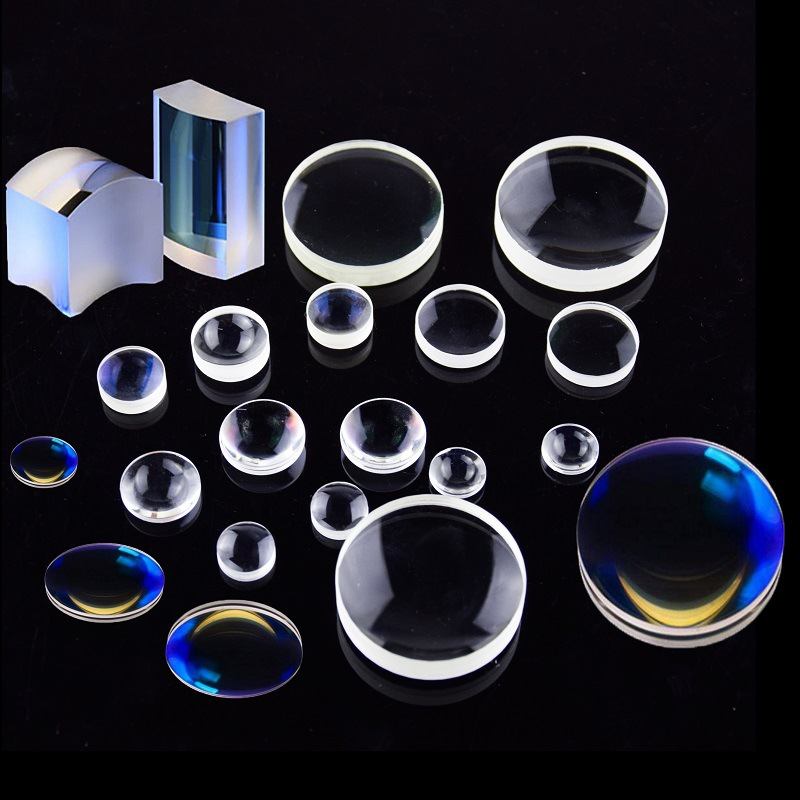 Custom diameter 8mm 9mm 10mm UV fused silica glass plano convex biconvex lens supplier