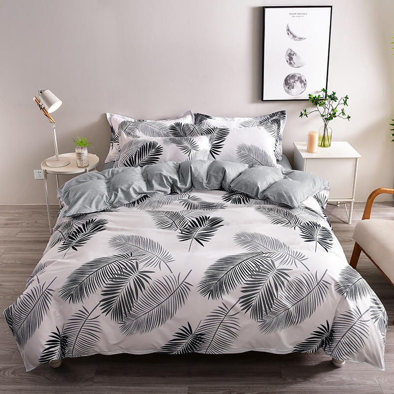 100% Polyester Bed Sheet Set For Home Sheets Floral Bedsheet Printed Bedding Sets details