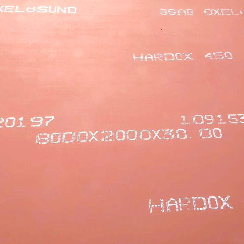 AR400 XAR450 XAR500 XAR600 laminam ferream altam duritiem carbonis bracteae officinas