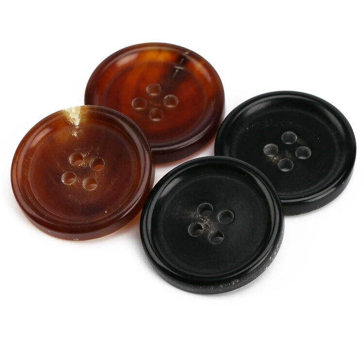 4 hole sewing blanks real buffalo horn button for suit