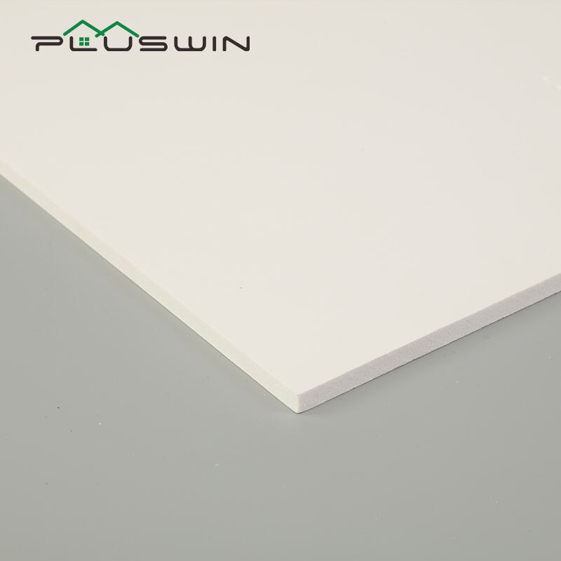 1220*2440mm PVC celuka foam sheet 2-30mm for decoration and kitchen cabinets lead free plastic board supplier