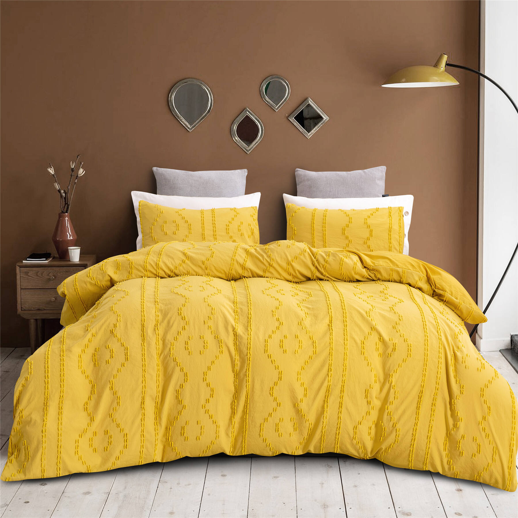 Wholesale solid small MOQ duvet comforter cover set factory