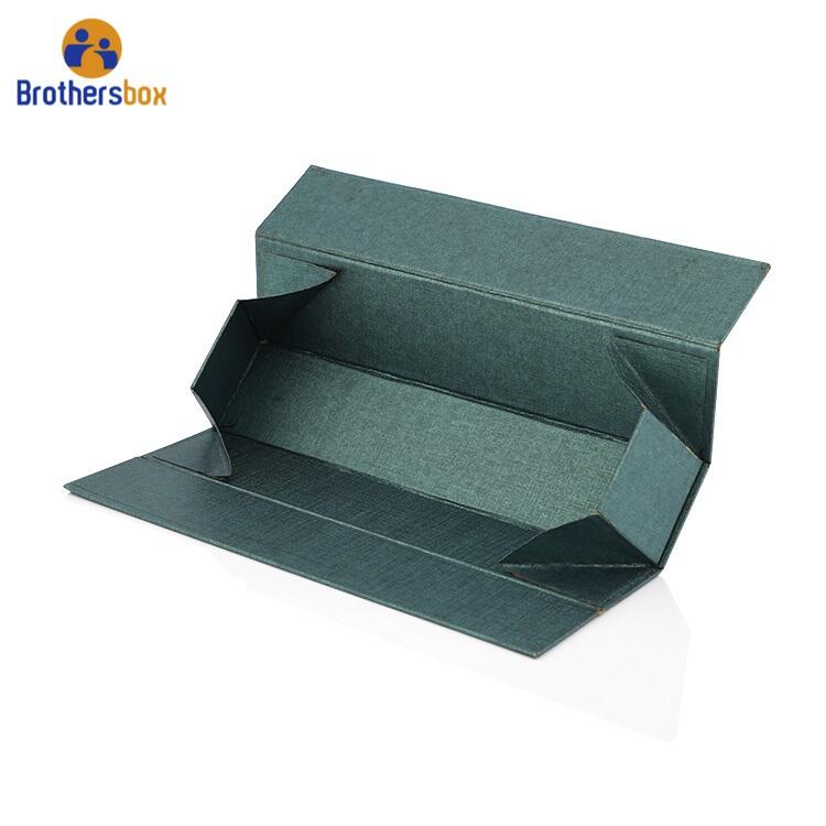 Custom Folding Magnetic Box / Rectangular Foldable Gift Box manufacture