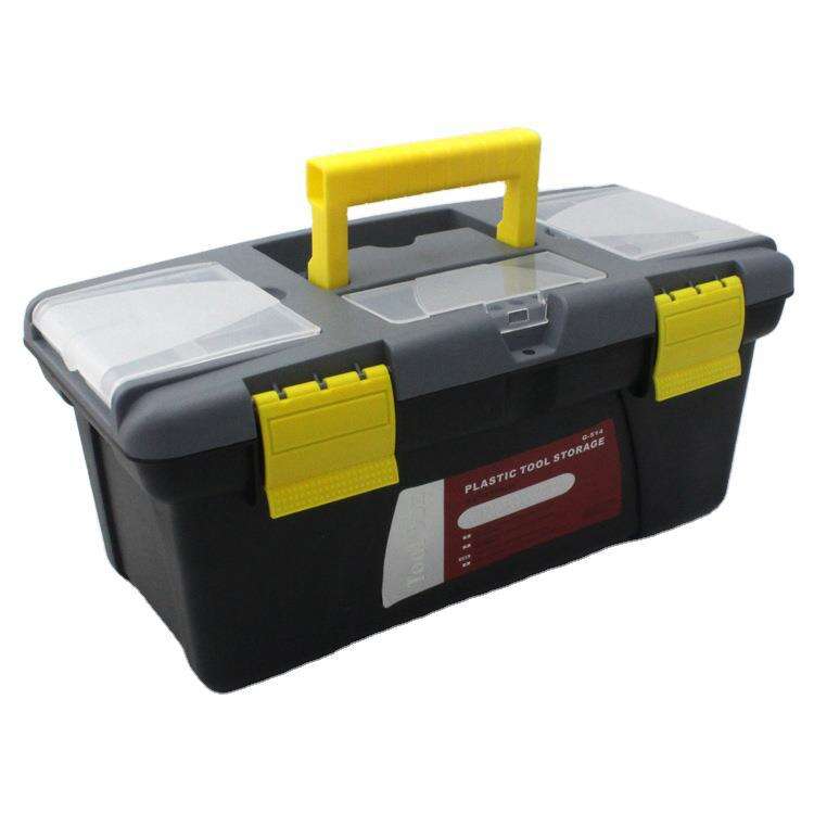 Wholesale Custom Plastic Construction Waterproof Tool Storage Box/Plastic Portable Tool Box factory