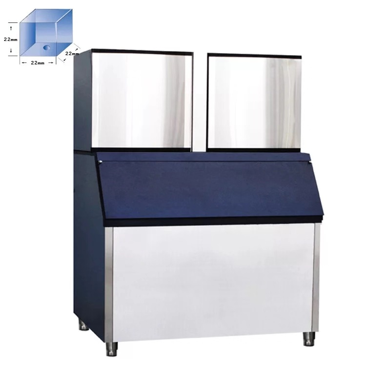 Commercial 1000kg/24h ice cube making machine supplier