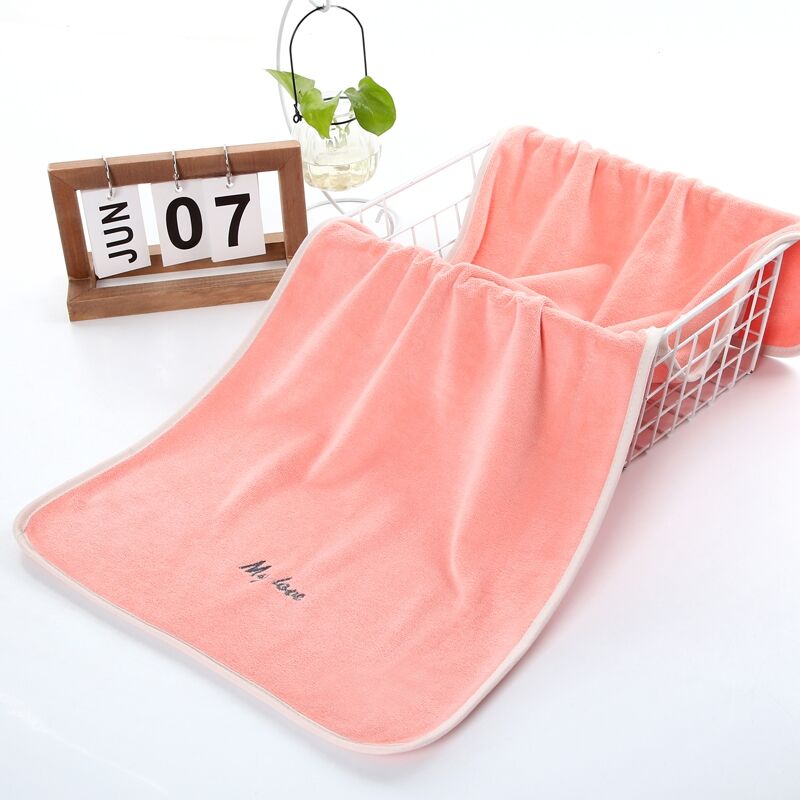 OEM customise logo microfiber towels designer super quality absorbent thick bath towel supplier