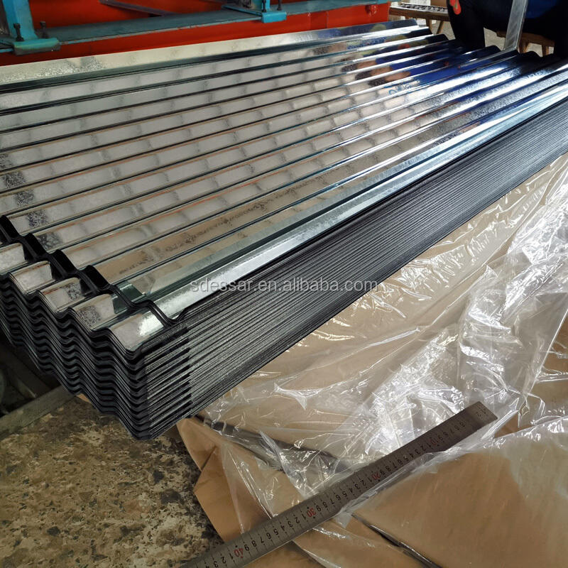 Hot Sale 0.4mm 0.5mm 4 X 8 Feet Galvanized Cheap Metal Corrugated Steel Roofing Sheets Zinc Roof Sheet Prices details