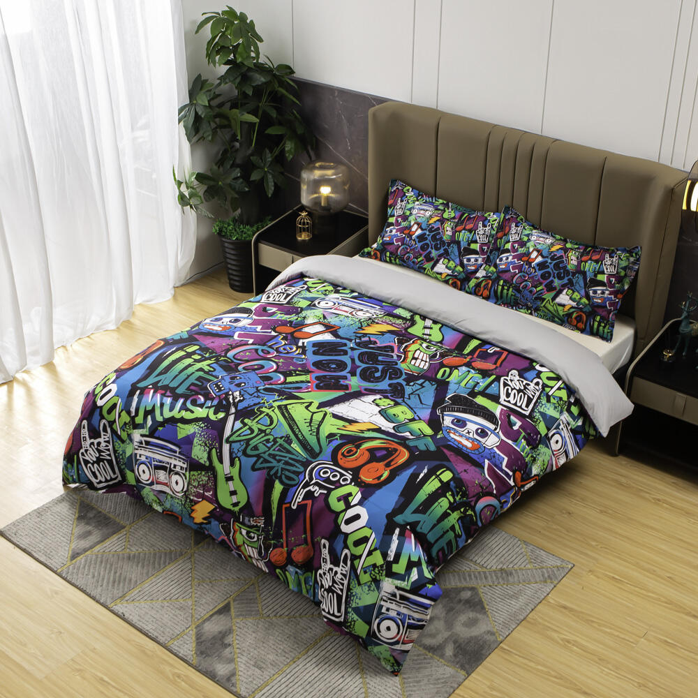 Pattern 3D Printed Sonic Hedgehog Custom comforter sets bedding comforter sets luxury bedding bed sheet