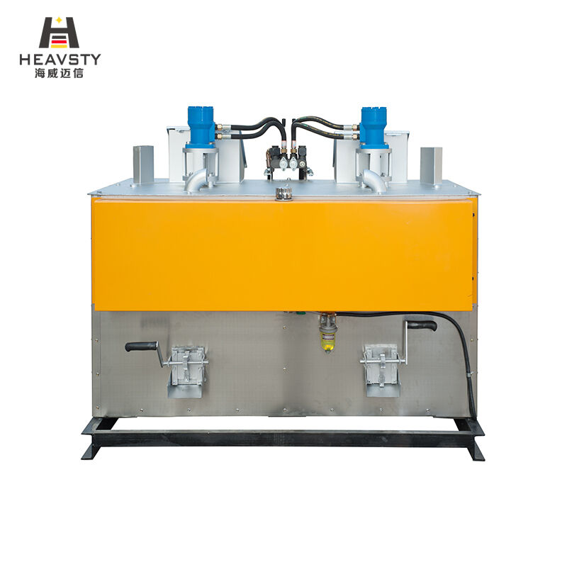 HW1200T (Oil & Gas Dual-purpose Hydraulic Double Cylinder Hot Melt Kettle)