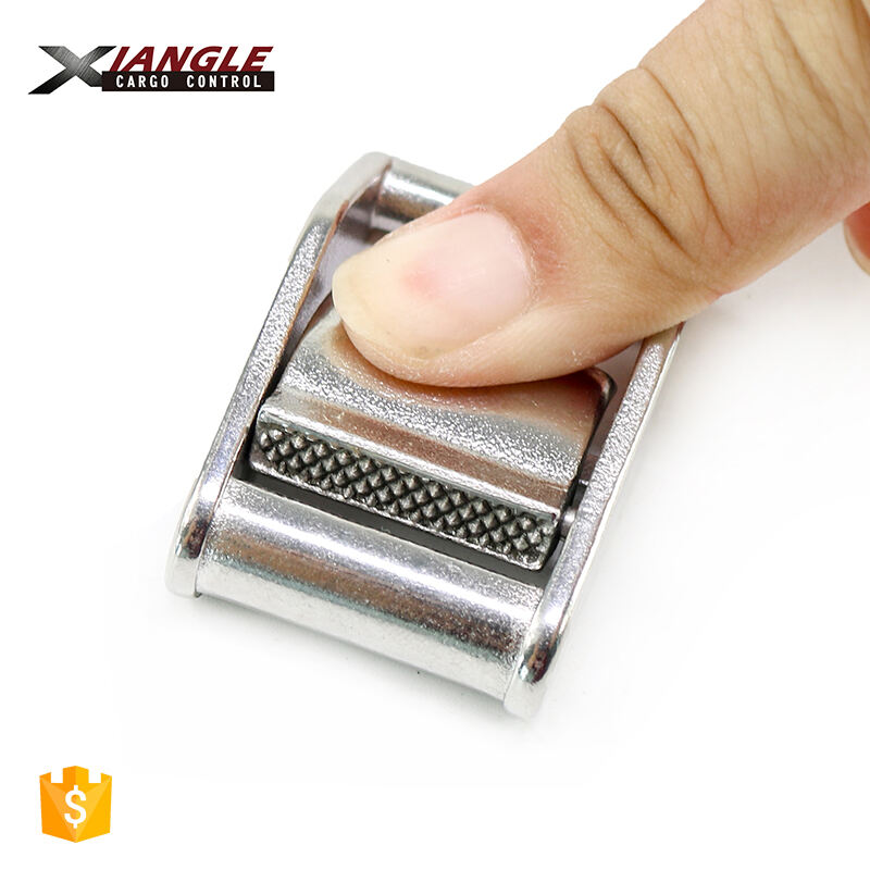 1inch 25mm 450kg Break Strength 304 Stainless Steel Metal Cam Lock Buckle for Webbing factory