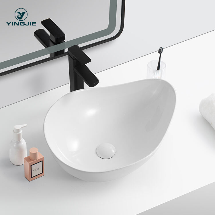 dubai cabinet basin wash basin bathroom new ceramic circula bathroom vassel sink details