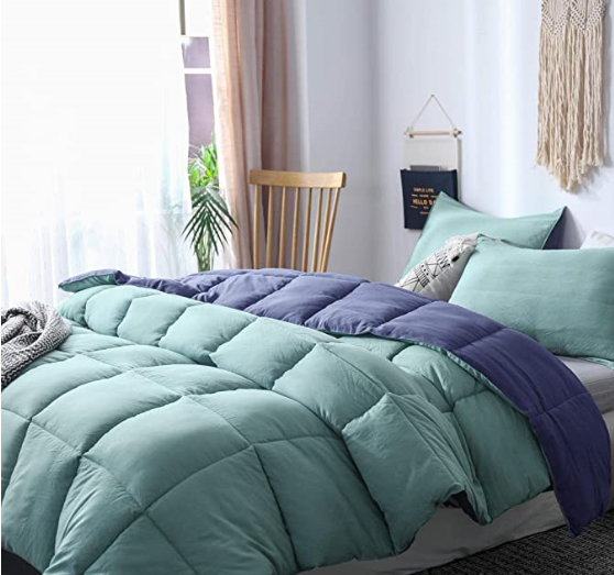 solid color 100% polyester bedding comforter manufacture