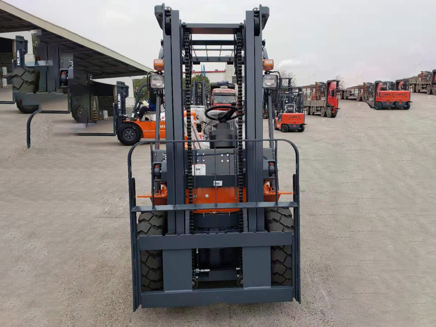 CPCD35 3.5T Internal Combustion Forklift Crane details