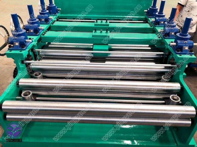 Automatic straighten and cutting machine hydraulic  mental making machine details