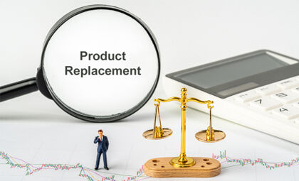 Damage or quality issues lead to product replacement or reissue