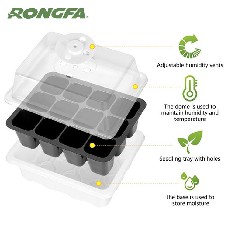 Garden Plant Plastic Nursery Tray With Holes factory