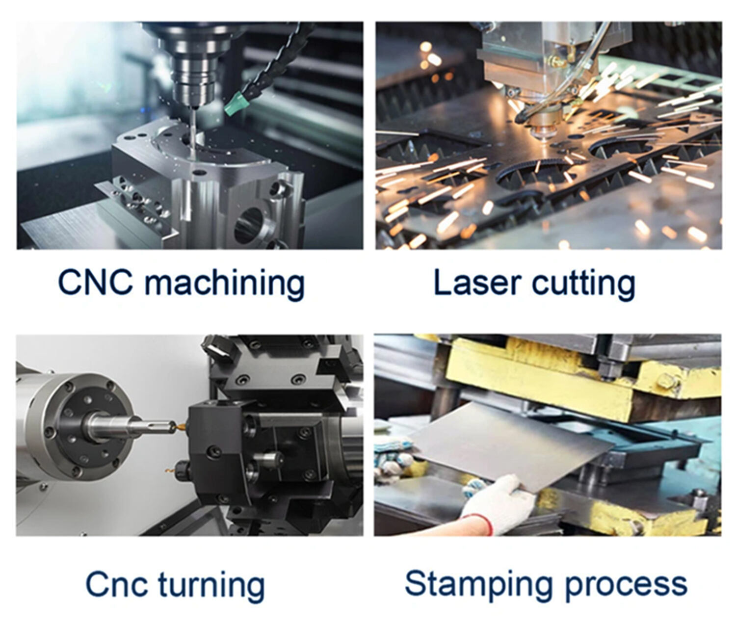 Özelleştirilmiş CNC İşleme Parçaları Alüminyum Alaşımlı Paslanmaz Çelik İşleme Metal Parça imalatı