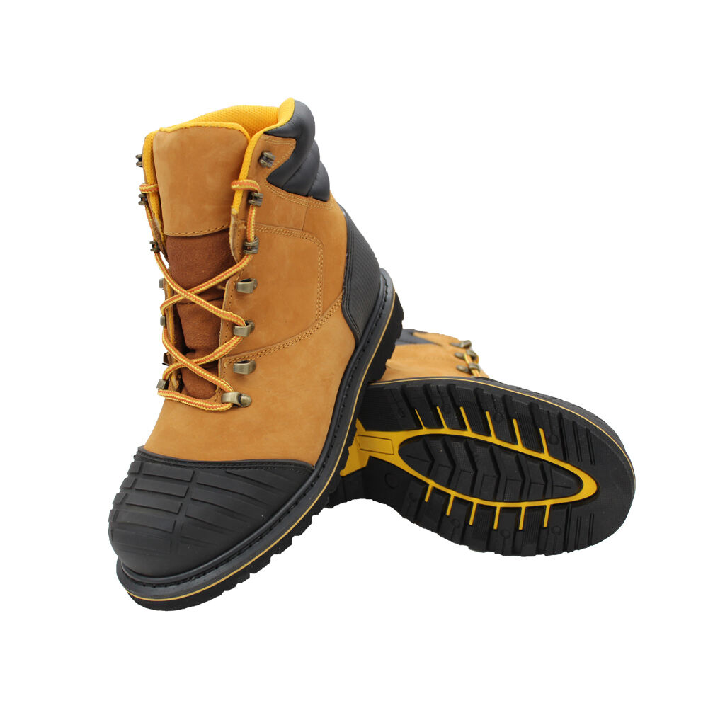 Americanas s3 combat industrial waterproof hiking steel toe light weight safety shoes / boots supplier