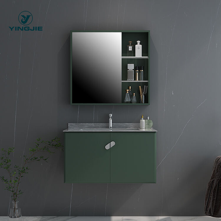 sanitary ware manufacturer modern bathroom vanity with mirror wash basin for hotel