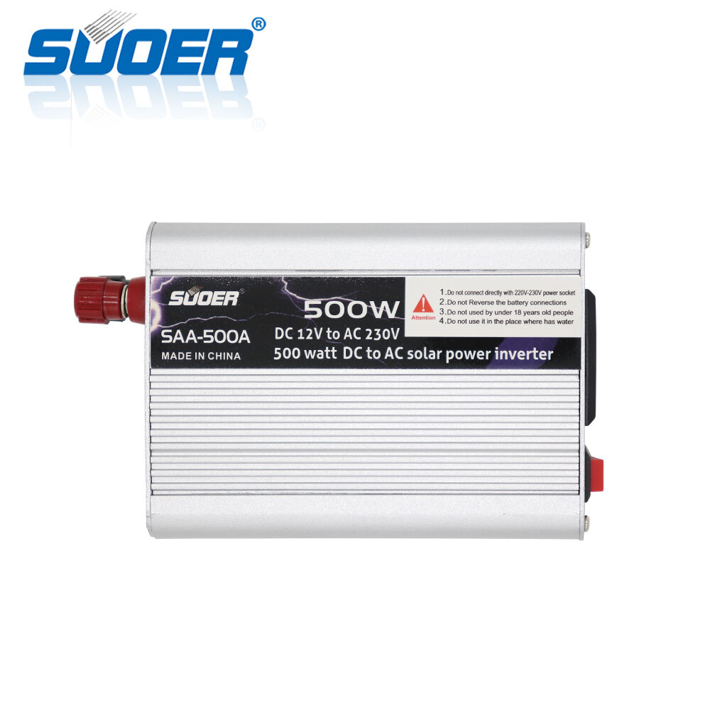 SAA-500A Modified Sine Wave Inverter for Home Use Suoer DC to AC 500 Watt 12v to 220v Single 1000W 500W Solar Power Inverter DC 5V 1A 0.8