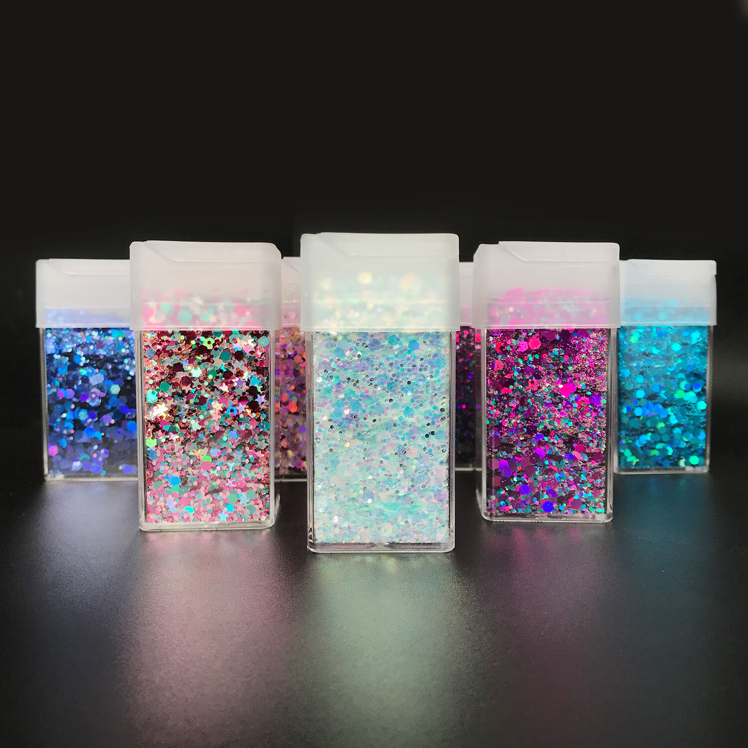 2022 new super fine high flash glitter Rainbow Iridescent Glitter for Crafts supplier