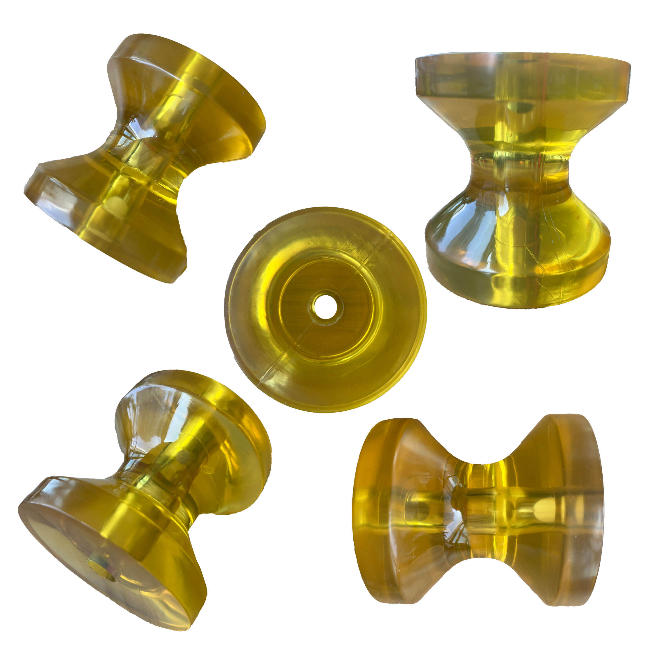 Custom 6 Inch Wobble Keel Rollers for Boat Trailers Material Handling Equipment Parts manufacture