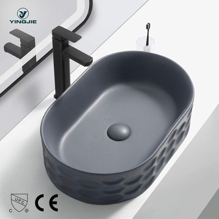 waschbecken ceramic sanitary wares color countertop art hand wash basin for hotel apartment bathroom factory