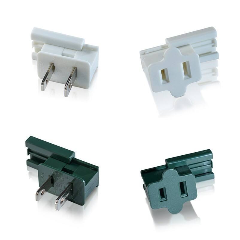 3 Way Green T Shaped Wall Heavy Duty Outlet Adapter Power Plug supplier