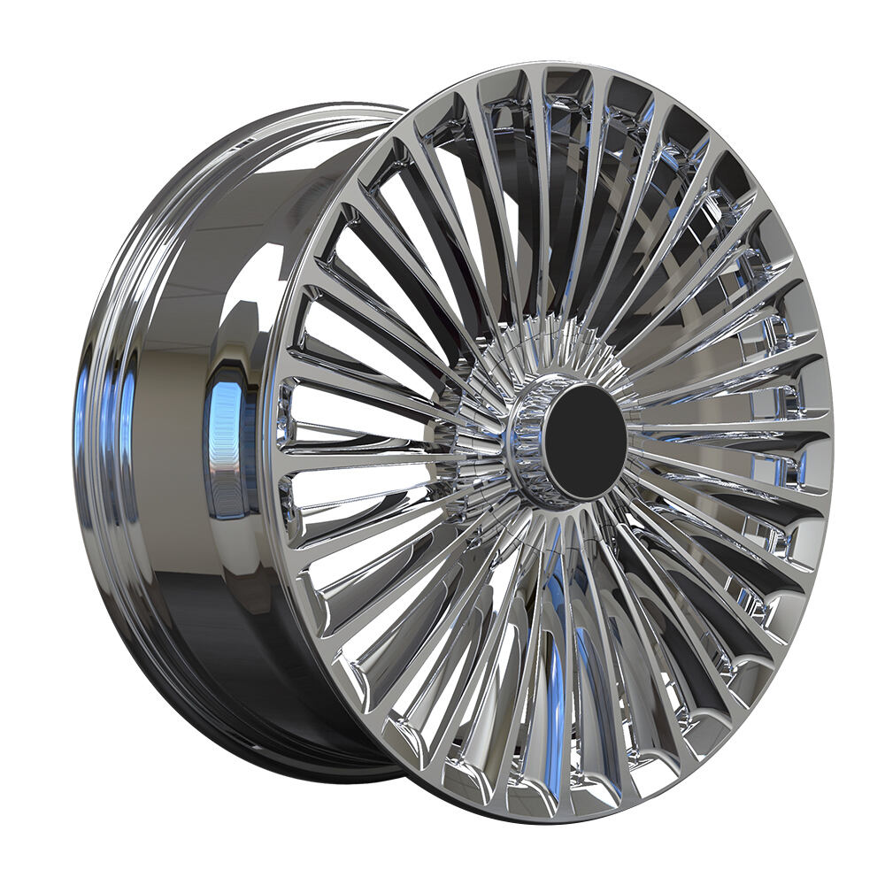 Custom Monoblock Forged Alloy Passenger Car Wheels Multi-Spoke Forged 20 23 Inch Rims for Maybach GLS Wheels manufacture