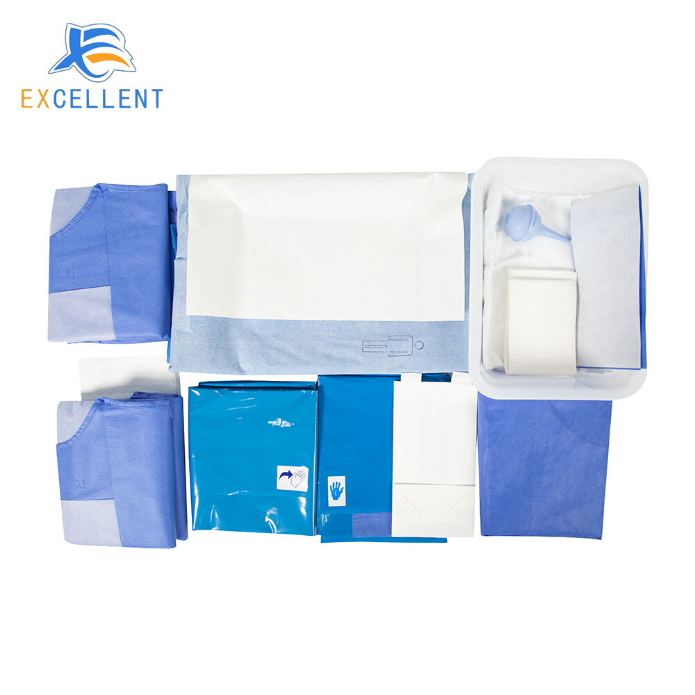 Surgical Drapes Kit Disposable Medical Packs (Thailand factory) factory