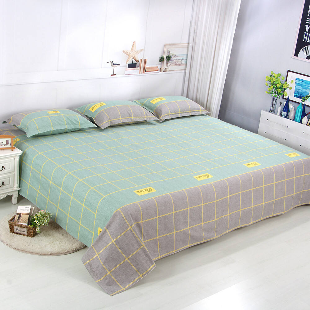 Bed sheets pure cotton 1.5 1.8 2 meters manufacturer directly sells thickened bed sheet manufacture