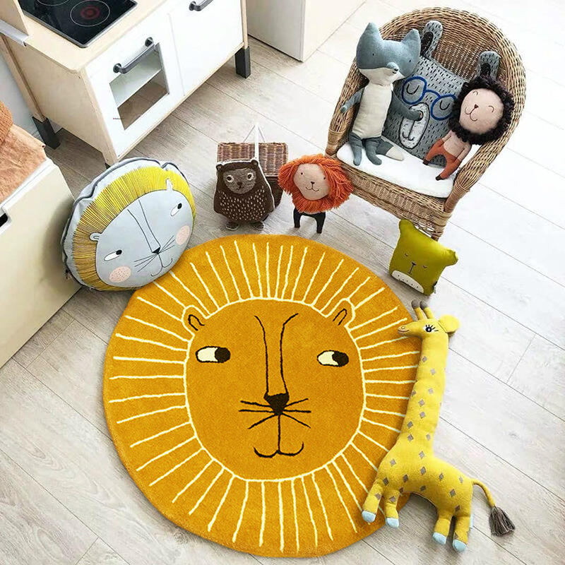 Machine Washable Rainbow Area Carpet and Rugs for Kids Living Room Kids Pets Friendly details