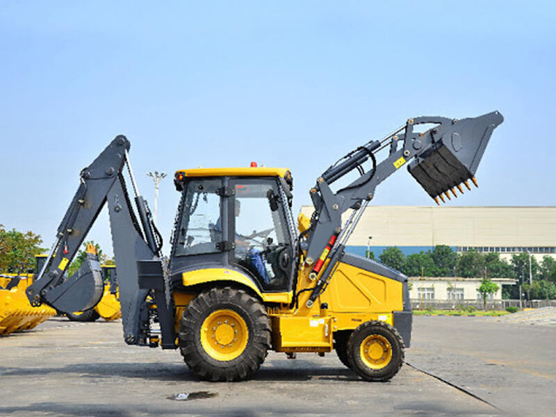 Chinese Compact Backhoe Excavator Loader With Spare Parts XT870 supplier