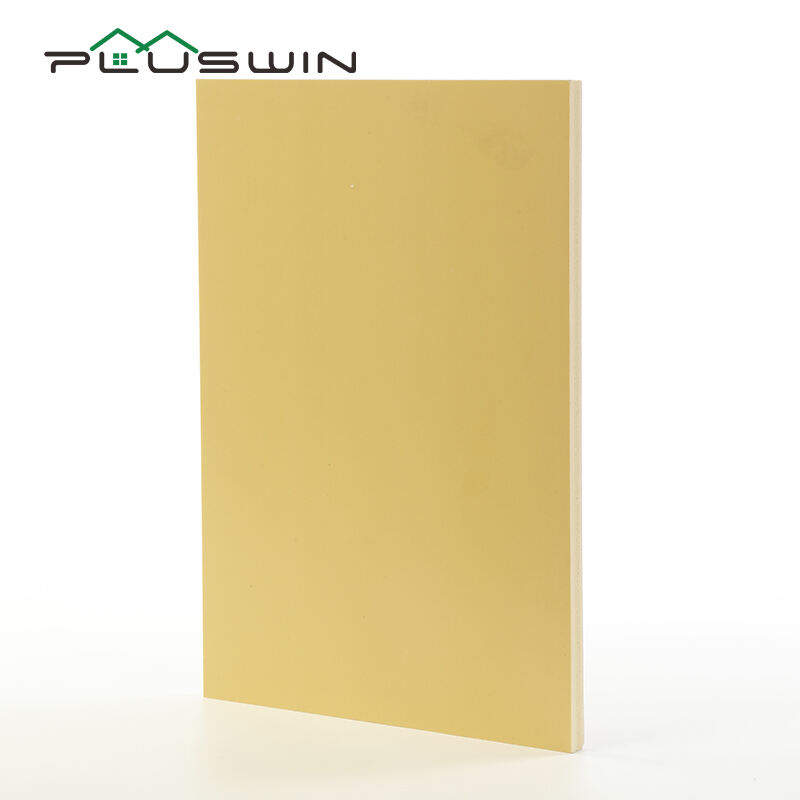 Factory wholesale wpc pvc foam sheets Wood PVC WPC foam board for furniture door wall panel supplier