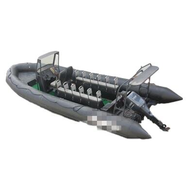 High-end fiberglass hull boat  tube inflatable boat  fishing boats inflatable RIB-340C details