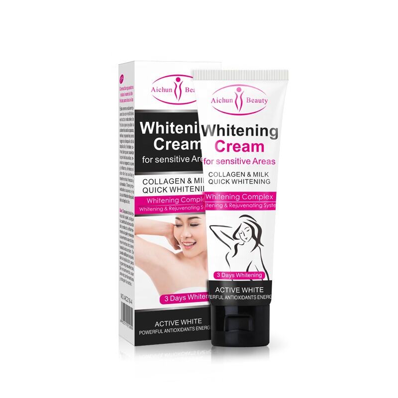 Private Label Whitening Rose Cream Spot Removing Skin Glow Cosmetic For Sale