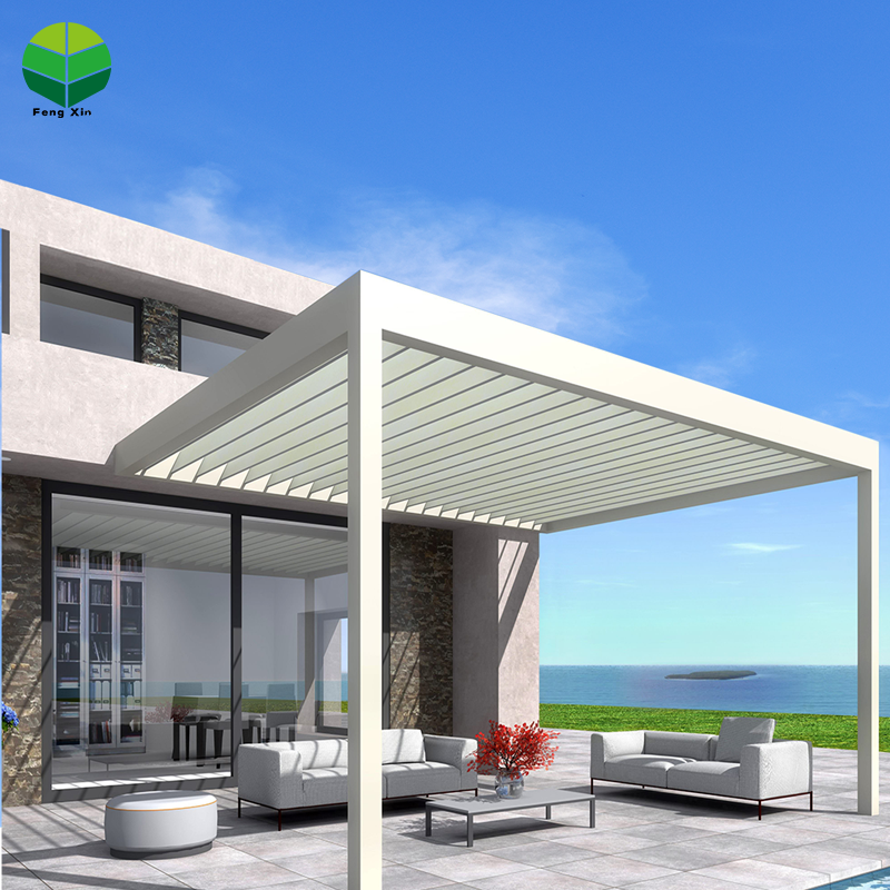 Rotated Roof Pergola