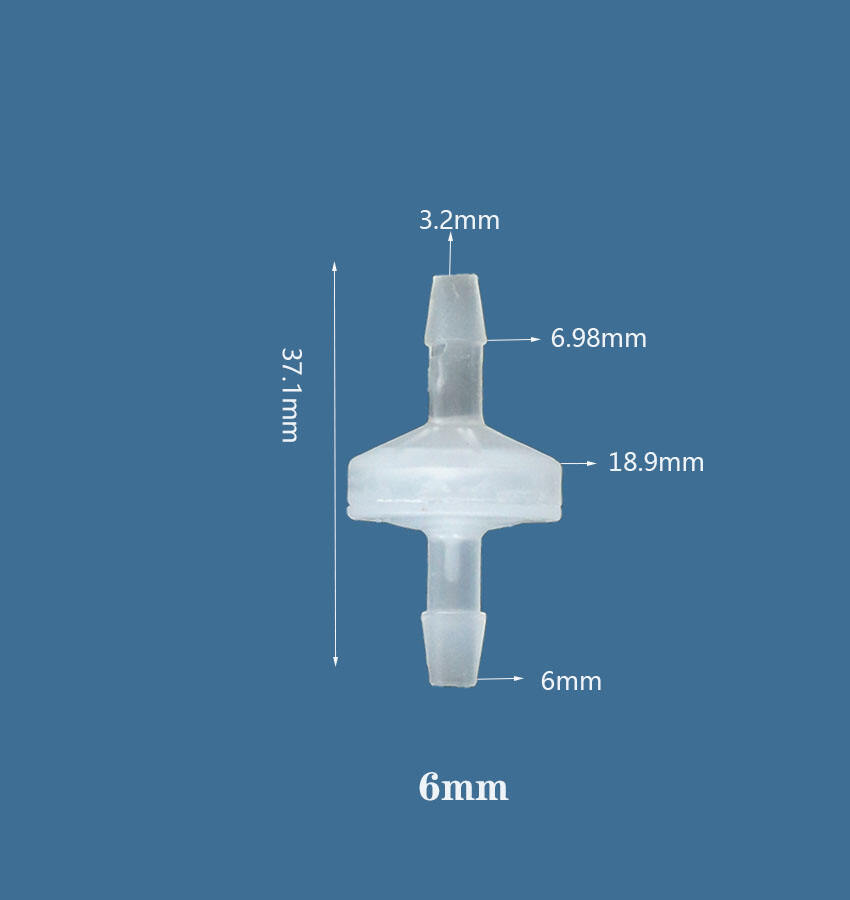 Polypropylene Standard Diaphragm reflux one direction check valve supplier