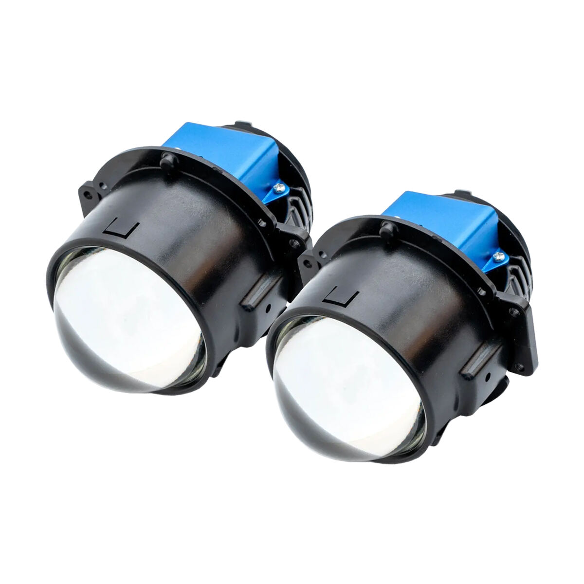 Kit de réaménagement du projecteur à lentilles bi-LED de 2,5 pouces, h4/h7/9005/9006hi/lo beam