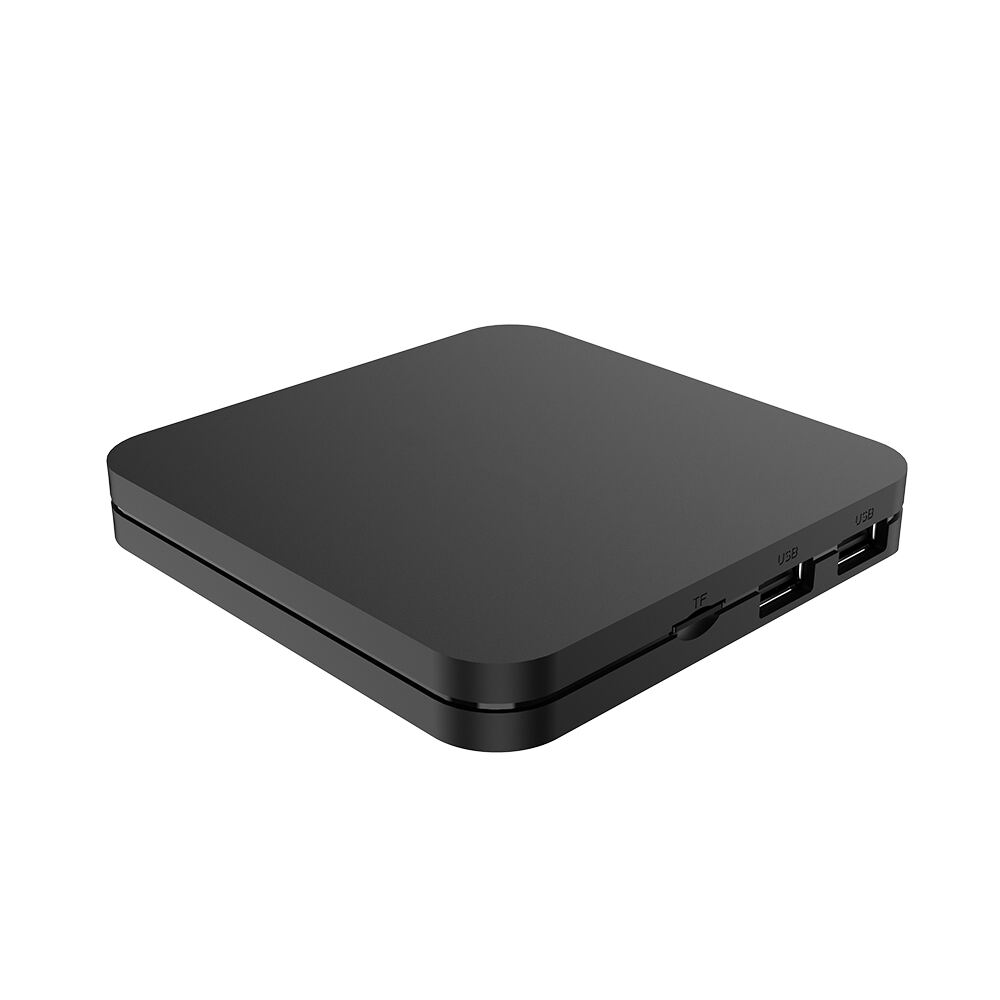 New cost-effective private tooling android 11 S905W2 tv box with dual wifi AV1 root permission,app auto start set top box
