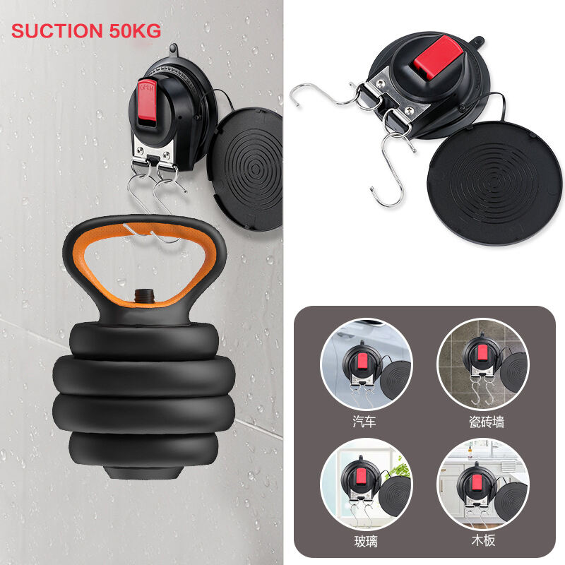 Heavy Duty Car Strap Suction Cup Hooks  Strong Suction Cups for Car Awning Boat Camping Trap Bathroom Pet details