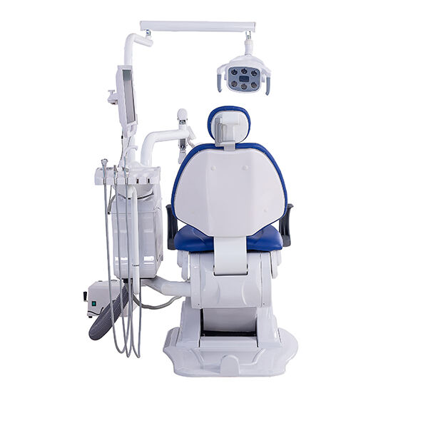 Luxury Electric  Dental Chair Unit Dental Clinic Equipment LED oral lamp Dental Unit manufacture