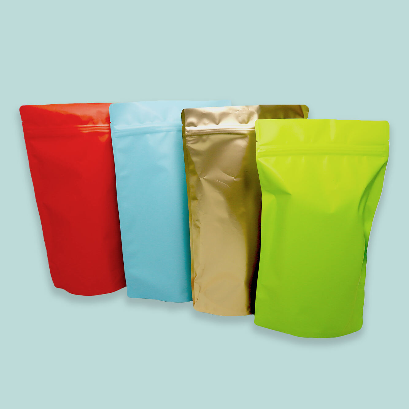 Recyclable stand up pouch zip lock dried biodegradable kraft paper bag food packaging bag manufacture