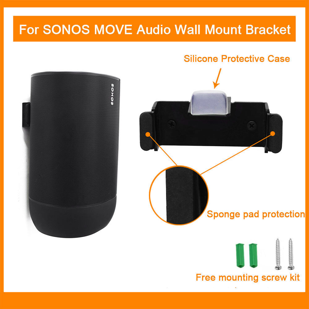 Adjustable Speaker Stand for Sonos Move Floor Standing Wall Mounted Speaker Studio Monitor Speakers Stand supplier