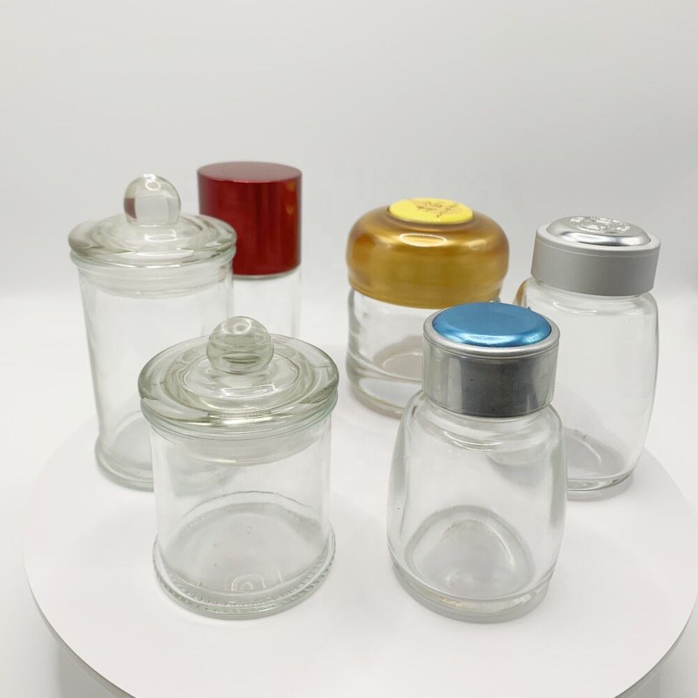 High quality glass bottle acrylic plastic bottle transparent capsule bottle for saffron supplier