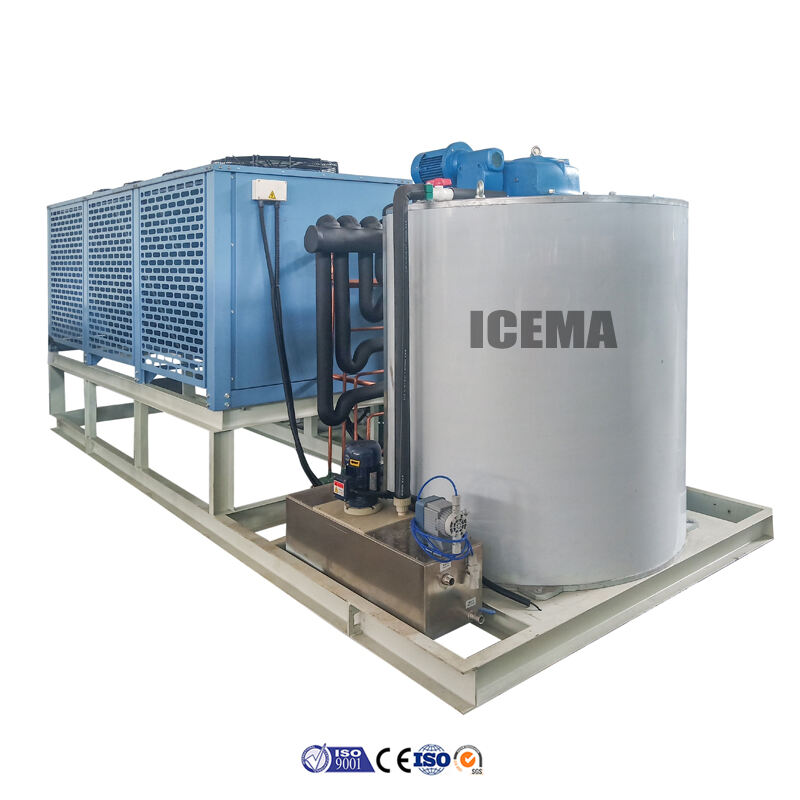 ICEMA 10T Ice Snow Flake Making Machine details