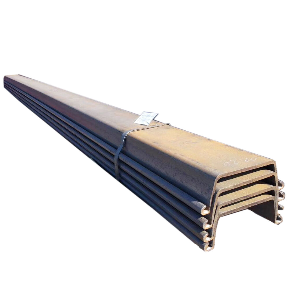 12m steel sheet pile q235 q345 q355 metal steel sheet pile larsen sheet pile supplier