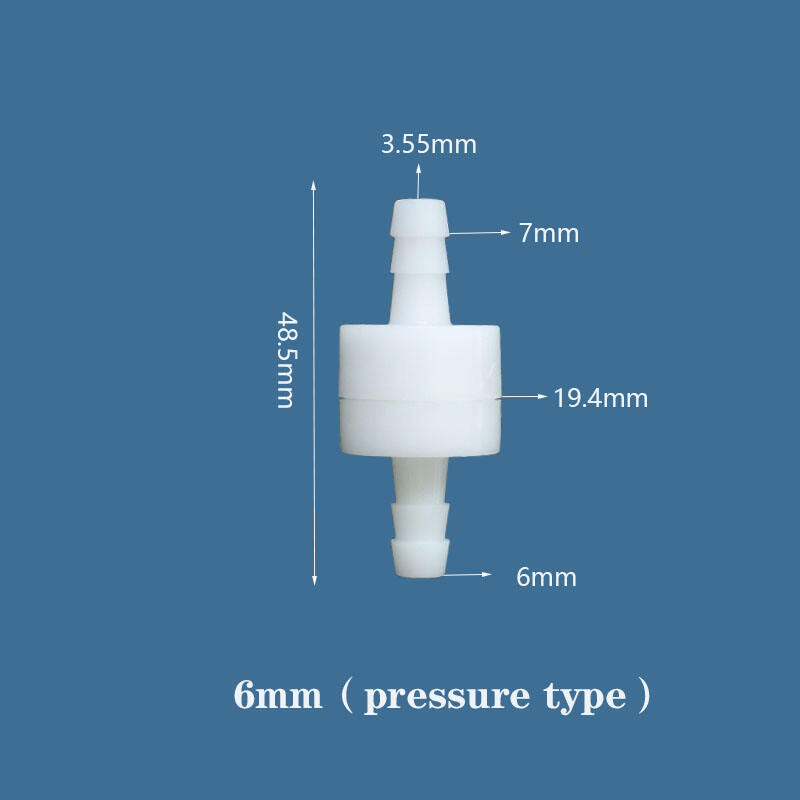 Polypropylene Standard Diaphragm reflux one direction check valve supplier