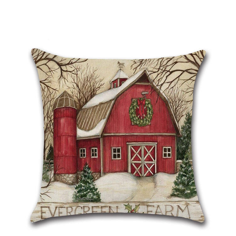 New design 45*45 cm square home decorative 2022 Christmas pillow cushion cover